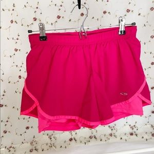 Pink champion shorts